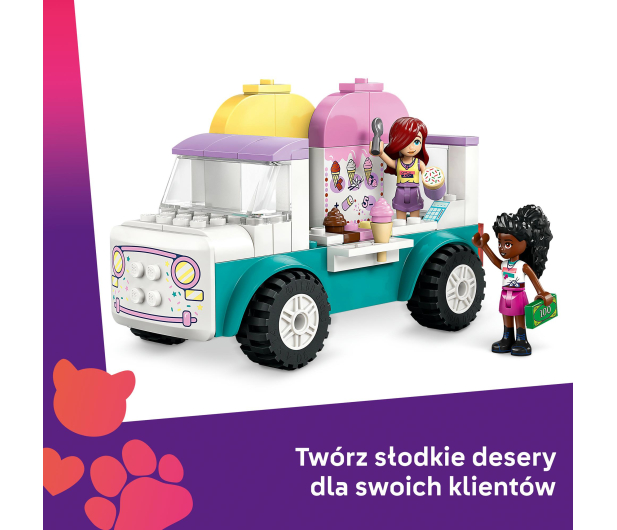 LEGO Friends 42644 Furgonetka z lodami - 1284265 - zdjęcie 7